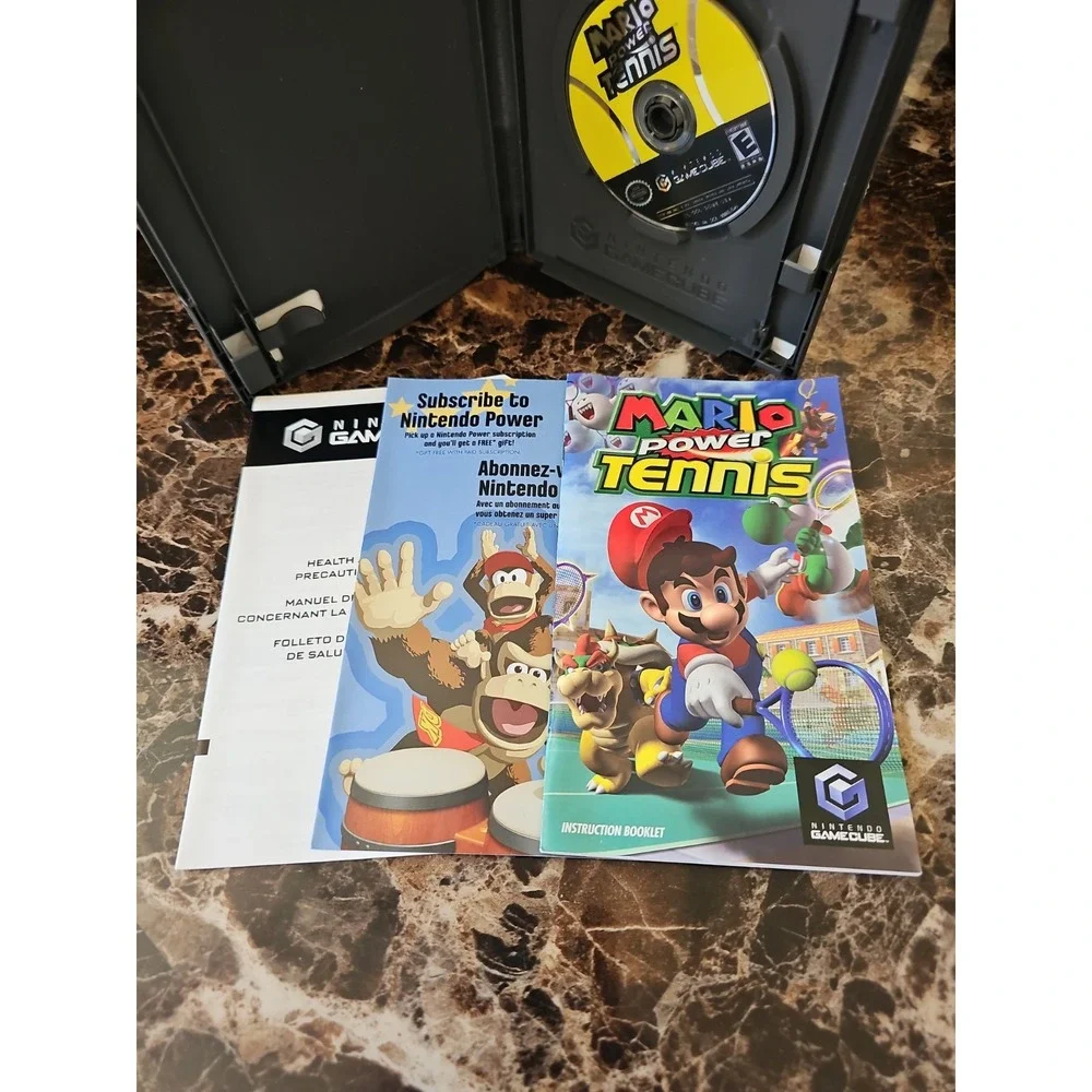 Mario Power Tennis (Nintendo GameCube, 2004) - European Version